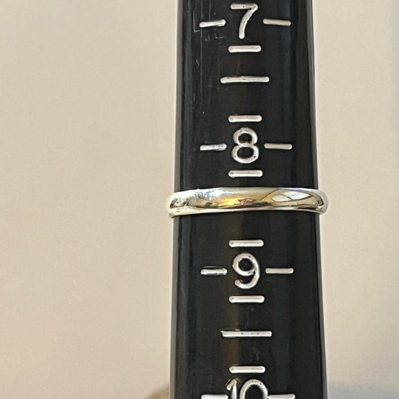 SOLID 925 STERLING SILVER MEXICAN LAGUNA LACE AGATE GEMSTONE RING SIZE 8.5 - Picture 7 of 9